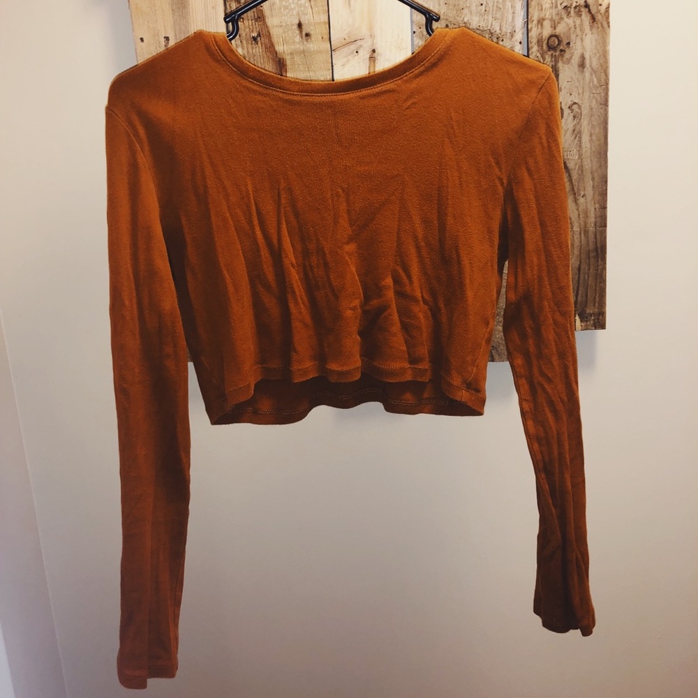 Long Sleeve Crop Top